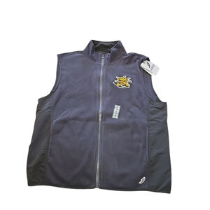 League 91 Repreve WSU Vest Size L NWT Pockets Soft Material Full Zip (234)